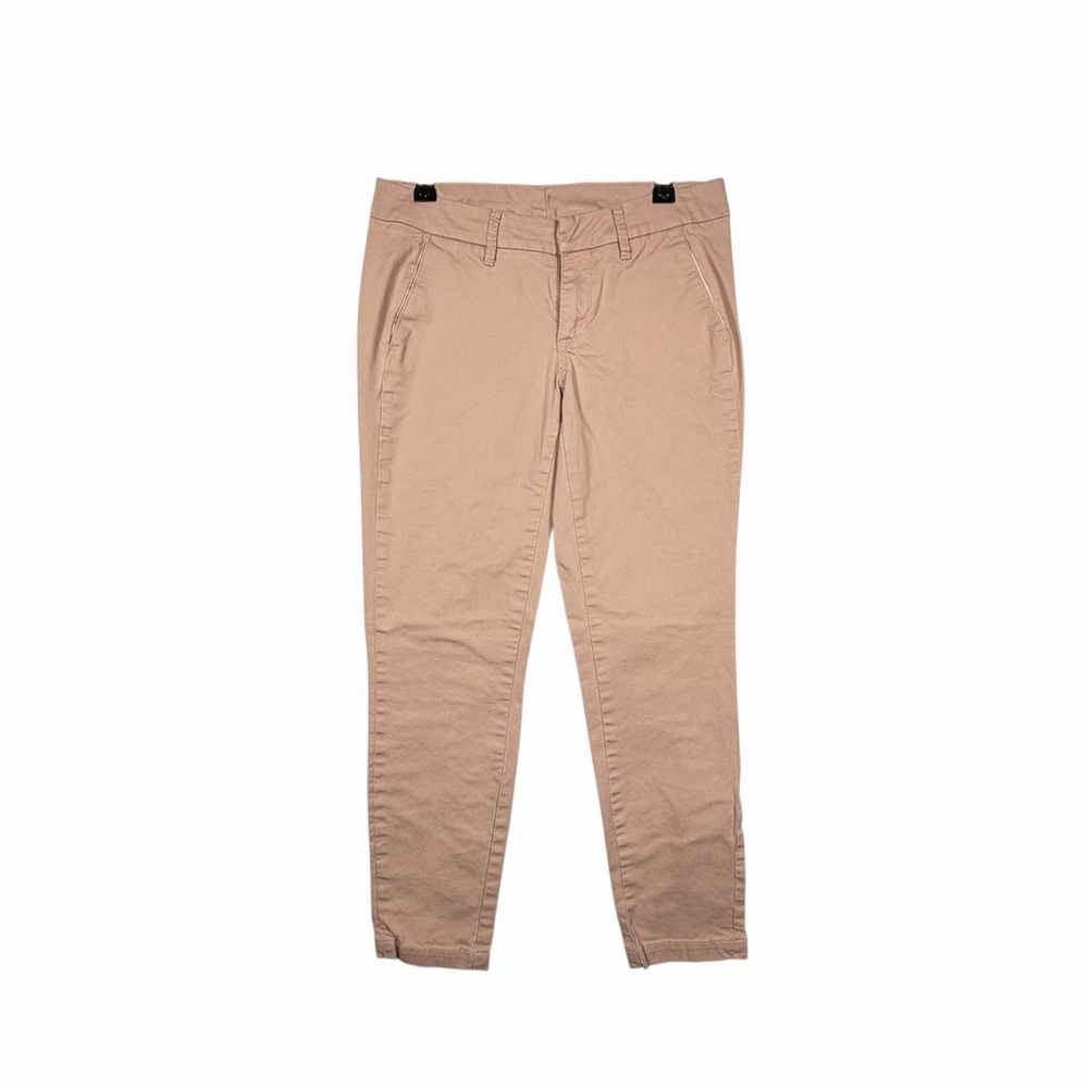 London Jeans Ladies Work Pants Size 0 25" Inseam Peach